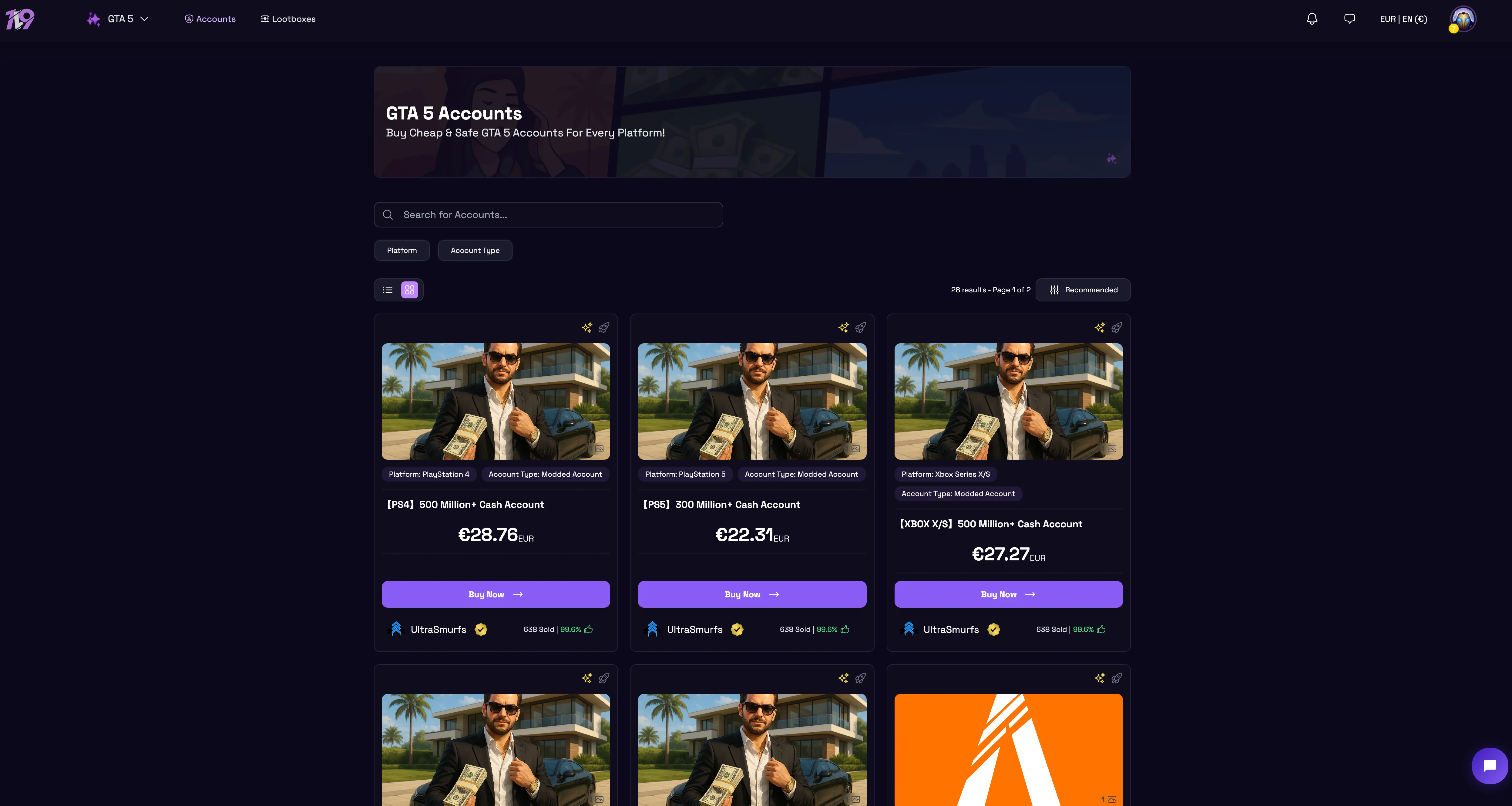 best sites to buy gta online accounts